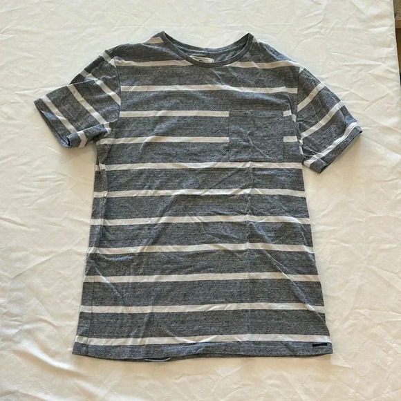 On The Byas men’s striped tee shirt‎ small EUC - Picture 1 of 3